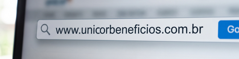 1. Acesse o site da UniCor Benefícios