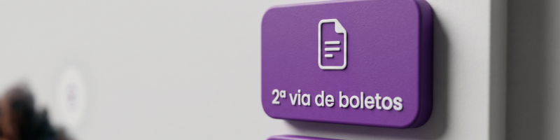 2. Clique em “2ª Via de Boleto”